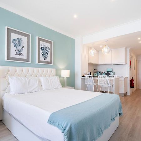 Sea Lovers - Sea Front - Studio Apartment Monte Gordo Bagian luar foto
