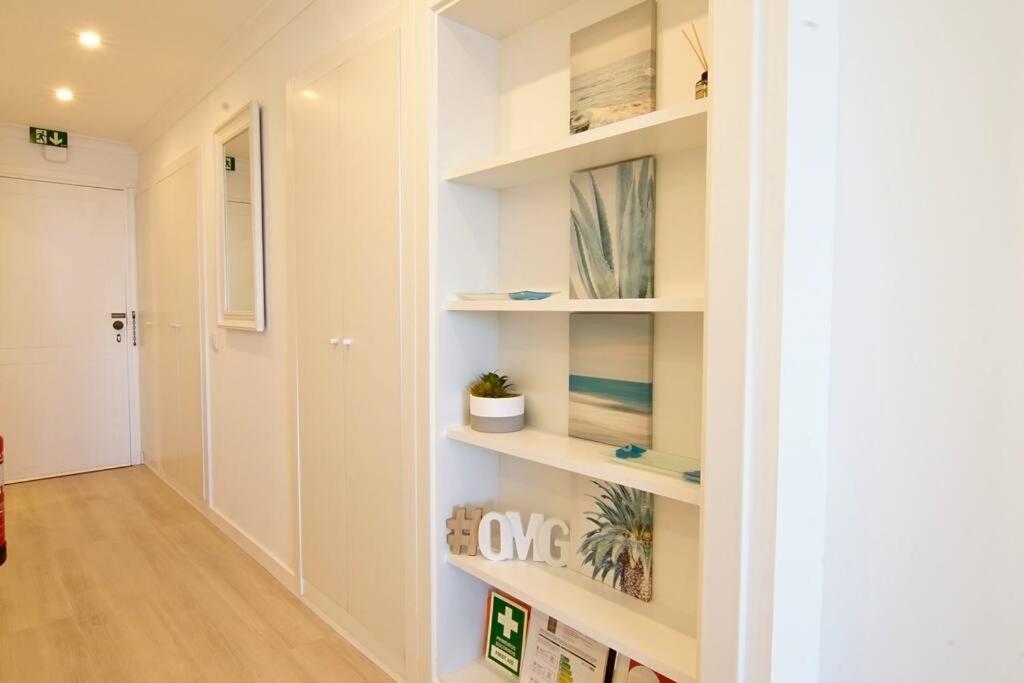 Sea Lovers - Sea Front - Studio Apartment Monte Gordo Bagian luar foto