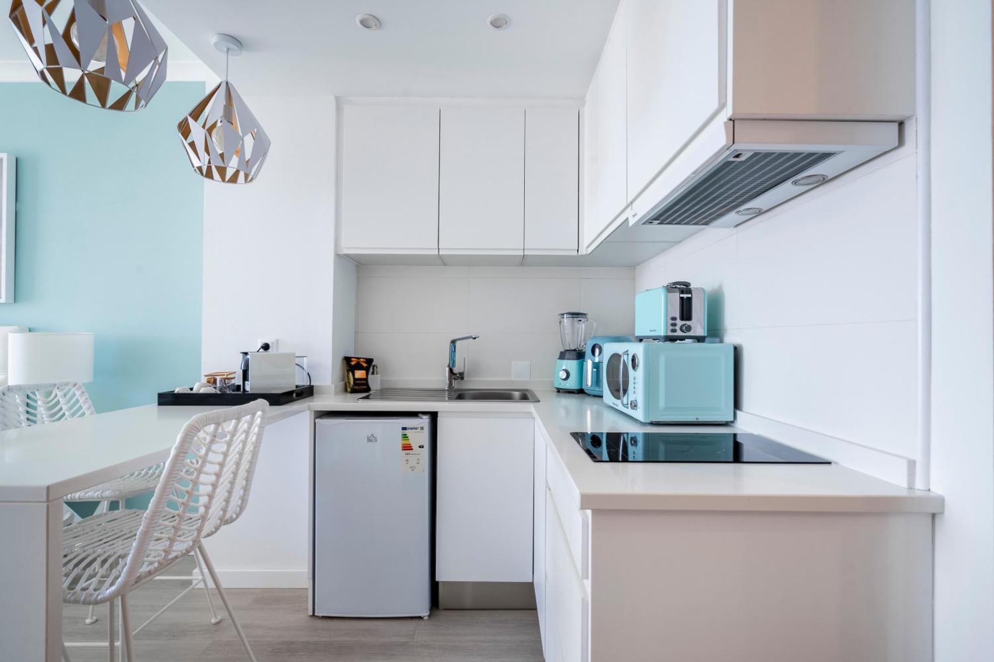 Sea Lovers - Sea Front - Studio Apartment Monte Gordo Bagian luar foto